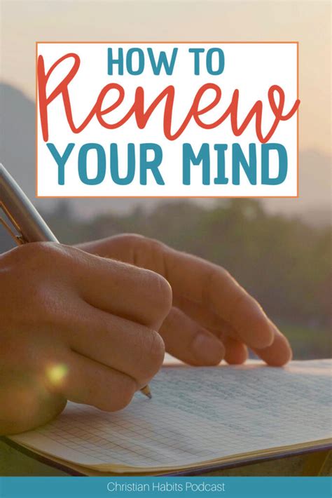 How To Renew Your Mind A Practical Guide