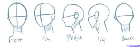 How To Draw Head Angles 701