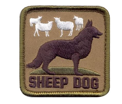 Sheepdog Patch Dog Patch Morale Patch Tactical Patches
