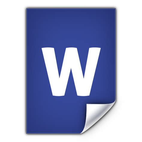 Word Icon Transparent Wordpng Images Vector Free Icons And Png Images