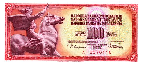 File:100 Yugoslav Dinar Front.jpg - Wikimedia Commons