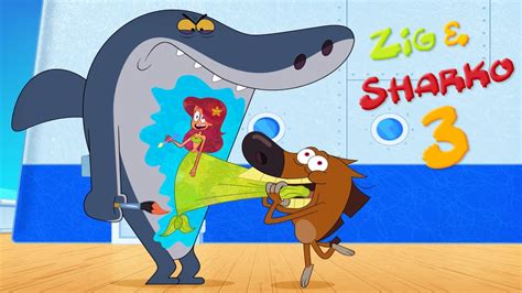 Zig And Sharko New Season 3 🌈 The Coloring Day 🌈 Full Episodes In Hd