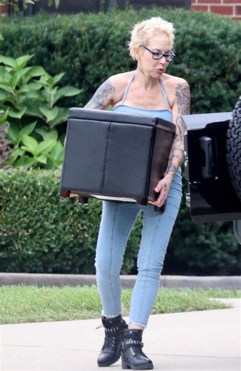 eminem s ex wife kim mathers seen in rare outing au — australia s leading news site