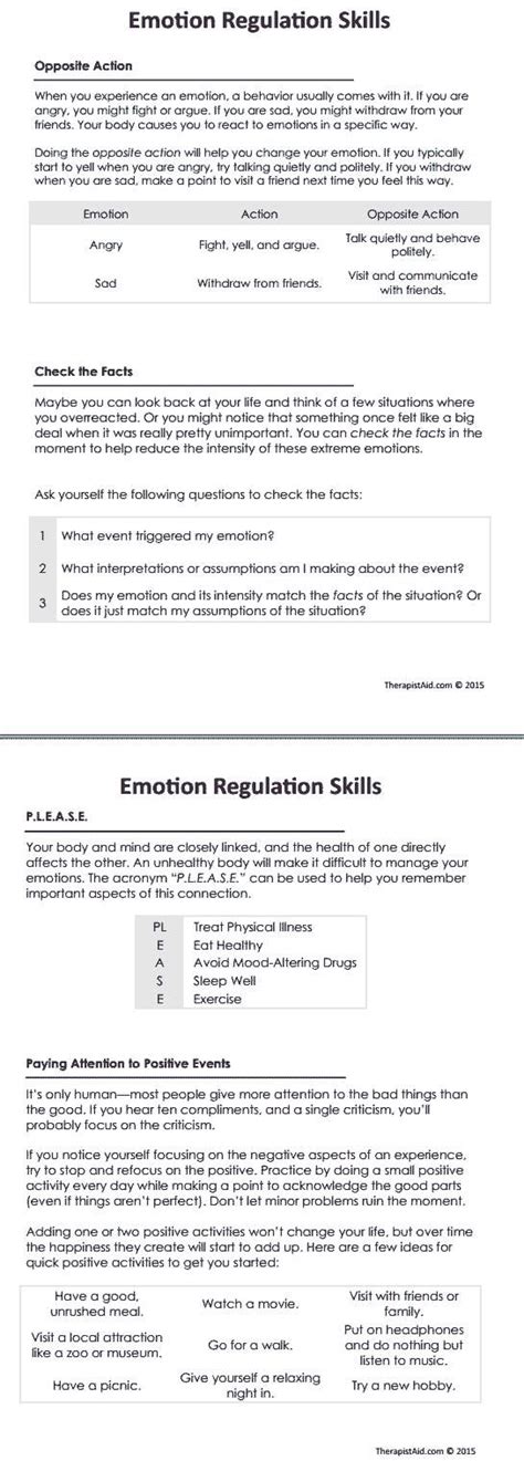 20 Dialectical Behavior Therapy Worksheets Worksheets Decoomo