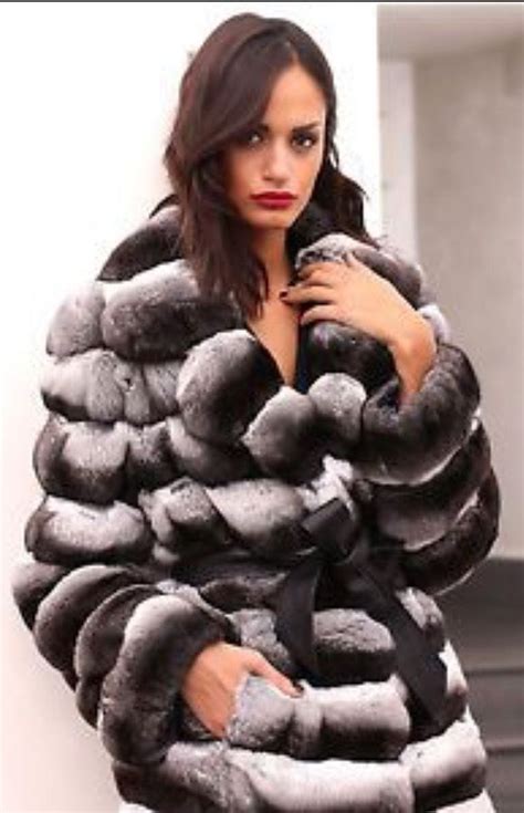 chinchilla fur coat under my skin fiery red winter scarf fashion boutique mannequin coats