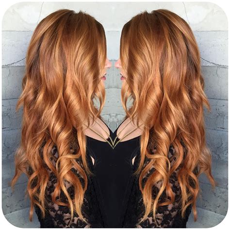 Blonde And Copper Hair 20 Best Balayage Ideas For Red And Copper Hair