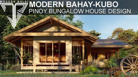 Amakan Modern Bahay Kubo Design And Floor Plan Amakan Half Cement