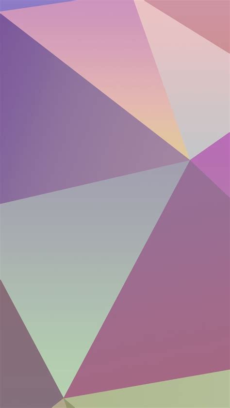 Pastel Polygon Vector Iphone Se Wallpaper Download