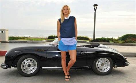 Ms Sharapova Your Car Is Ready Porsche Club Vw Porsche Madame