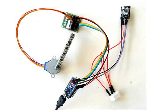 Arduino Visuino Control Stepper Motor With Rotary Encoder
