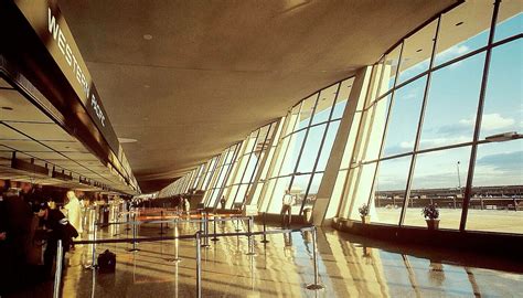 Interior Of Washington Dulles Intl Airport Mid Century Architecture