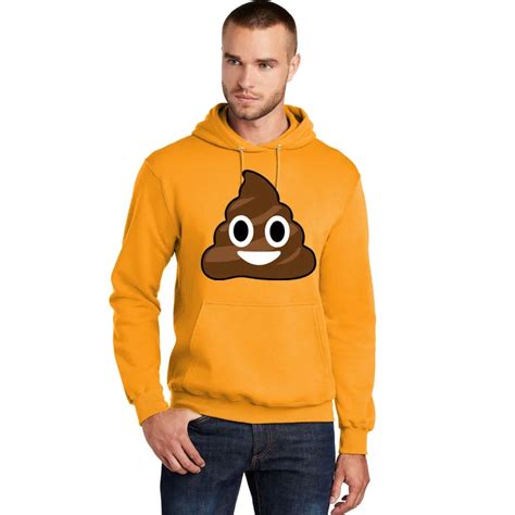 Poop Emoji Smiley Face Logo Hoodie Teeshirtpalace