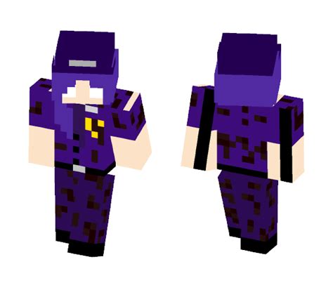 Minecraft Fnaf Purple Guy Skin