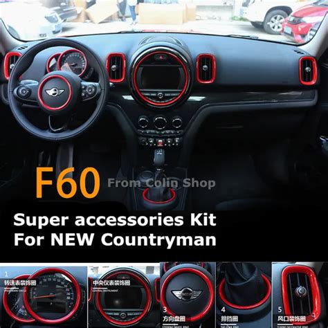 Car Accessories Suite Kit Stylish For Mini Cooper Mini Countryman F60