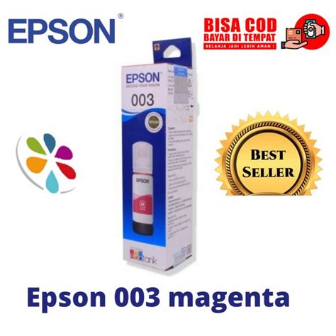Jual Tinta Epson 003 Magenta Original L3110 L3150 L3110 L3150 L1110 Di