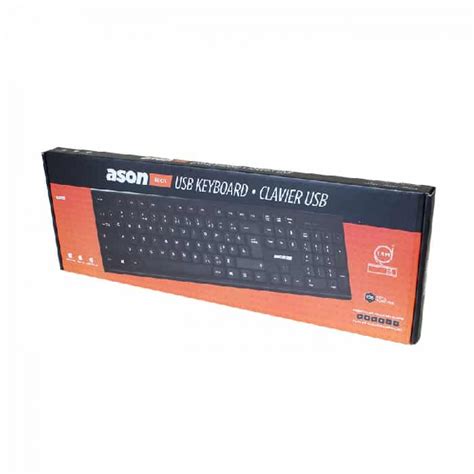 Ason Tech Wired Keyboard Usb 104 Key 903233
