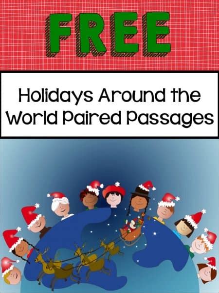 Holidays Around The World Paired Passages Ashleighs Education Journey