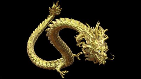 Chinese Dragon 3d Model In 2020 Drawings Pinterest Chinese Dragon