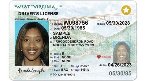 New Design Of West Virginia Drivers License Revealed