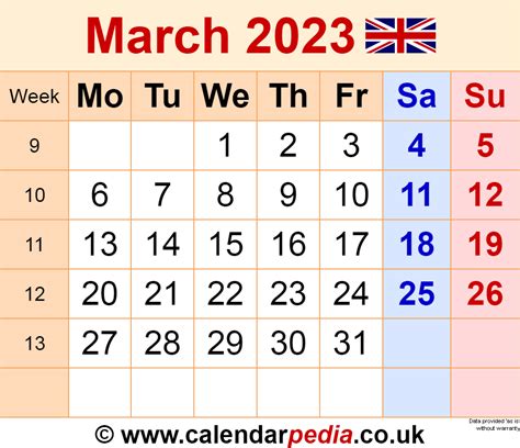 March 2023 Calendar Free Printable Calendar March 2023 Calendar Free