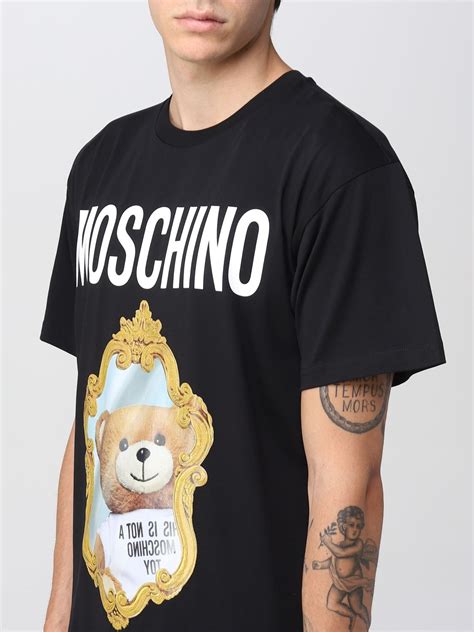 Moschino Couture Mens T Shirt Black Moschino Couture T Shirt