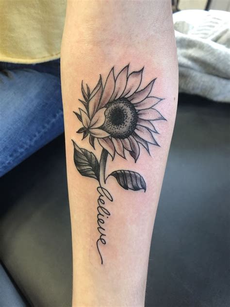 Maybe you would like to learn more about one of these? 155 Sunflower Tattoos that Will Make You Glow - Wild ...