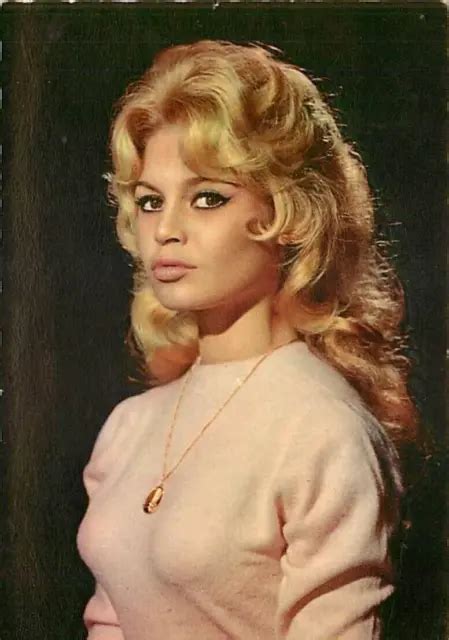 Brigitte Bardot Hollywood Starlet Actress 1960s Postcard 19 99 Picclick