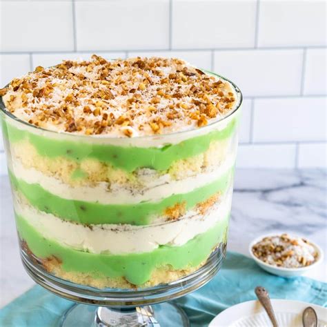 Pistachio Pudding Trifle Dessert Recipe Hostess At Heart