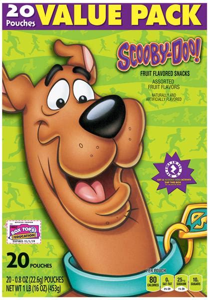 betty crocker scooby doo fruit flavored snacks 20 0 8 oz pouches hy vee aisles online grocery