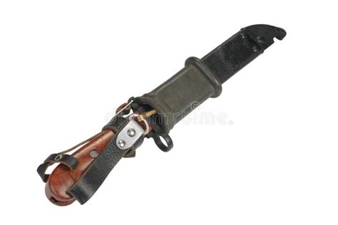 Kalashnikov Ak 47 Bayonet With Saw Stock Photo Image Of Brown