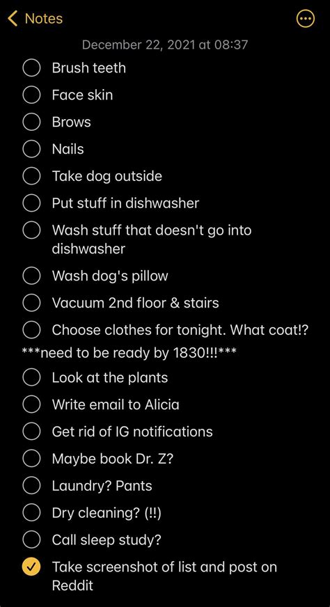 Made A To Do List While Drinking My Morning Coffee And Got Overwhelmed
