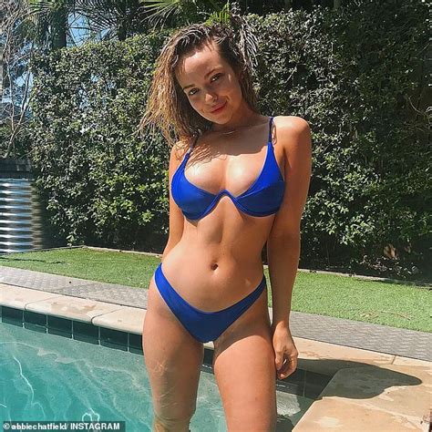 The Bachelor S Abbie Chatfield Shows Off Her Sensational Bikini Body