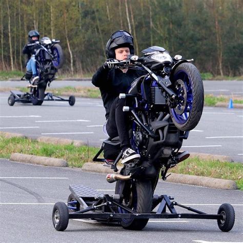 We're pretty sure that one time or another, you've attempted to pop a wheelie on a motorcycle. Reposted from @galaxybikers - Learning how to wheelie ...