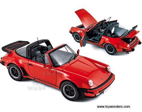 1987 Porsche 911 Turbo Targa Convertible W Removable Bonnet 187546 1 18 Scale Norev Wholesale