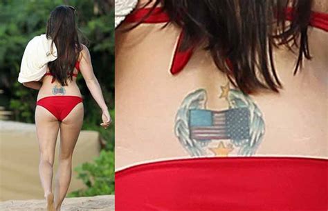 Danica Patrick The Best Celebrity Tramp Stamps Of All Time Complex