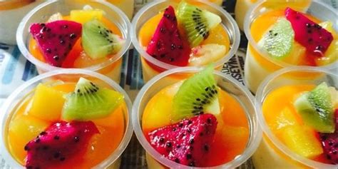 See more of resep puding buah on facebook. Resep Puding Sutra Buah Sirup Jeruk Lembut & Lumer di Mulut