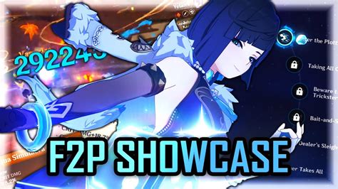 Yelan Is My Best F2p Character C1r1 Showcase Youtube