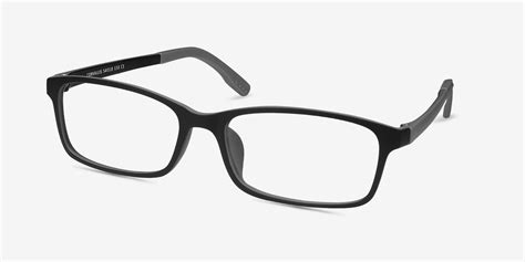 Corvallis Rectangle Black Full Rim Eyeglasses Eyebuydirect Canada