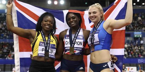 The Women S Meters At The British Athletics Indoor Champs