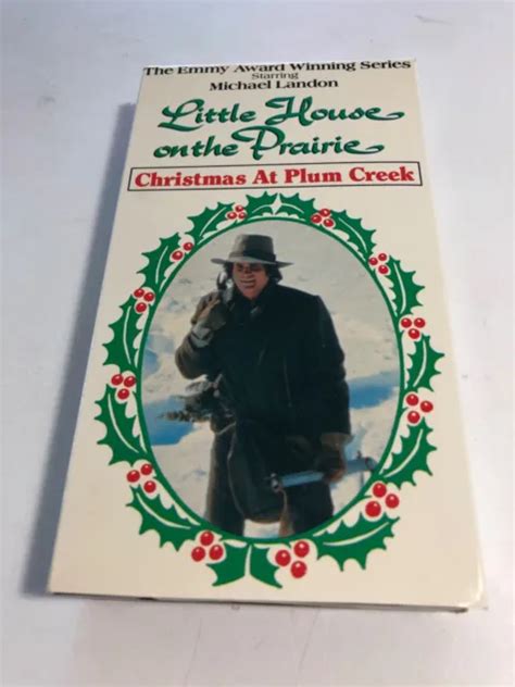 V022 Vhs Tape Michael Landon Little House On The Prairie Christmas At