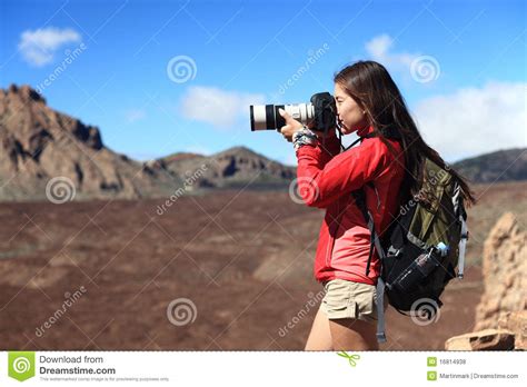Nature Photographer Stock Photo Image Of Mountain