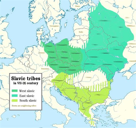 Slavic Tribes 7th To 9th Century Ad Part 1 Diagram Quizlet