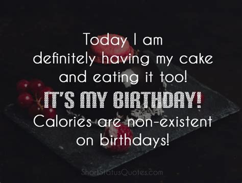 Birthday wishes and messages when you're looking to wish a friend or family member a happy birthday. 85+ My Birthday Status - Funny Captions for Self Birthday