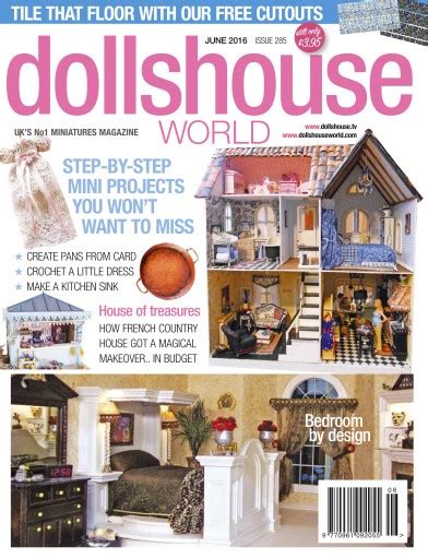 Dolls House World Magazine June 2016 Back Issue