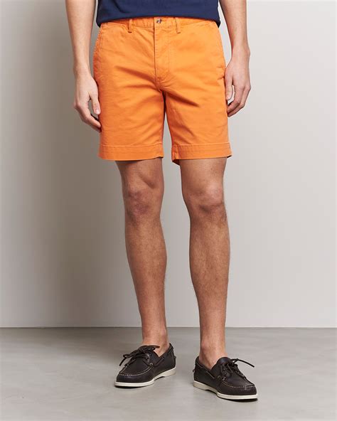 Tailored Slim Fit Shorts Optic Orange At