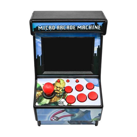 Rechargeable Mini Arcade Game Retro Handheld Video Game Built In 156