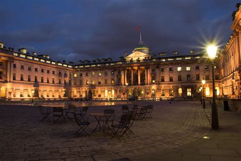 Somerset House A Long Exposure Looking Into The Entrance A Flickr