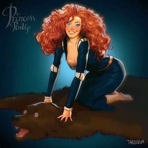 Disney Princess Pin Ups From Andrew Tarusov Strange Beaver