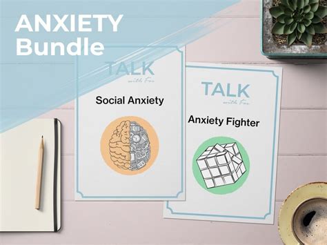 Anxiety Bundle Worksheets 25 Pages Talk With Fos