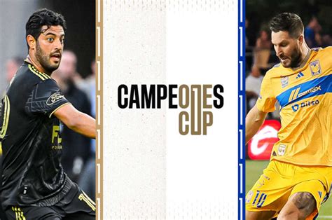 Campeones Cup 2023 Canales Del LAFC Vs Tigres PandaAncha